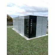 Ossuaires hors-sol en granit massif - solution durable et harmonieuse pour espaces funéraires Ossuaires hors-sol en granit massif - solution durable et harmonieuse pour espaces funéraires