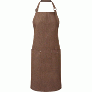 PREMIER Tablier en denim biologique et commerce équitable Brown Denim One Size 100% Coton - 5056578000268