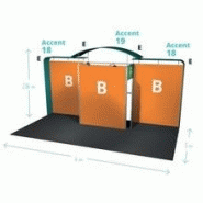 Stand 18m² module vector Stand 18m² module vector