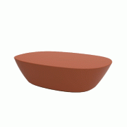 Table basse in & out SABINAS  - argile