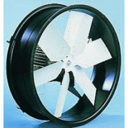 Ventilateurs helicoides motorises - gamme de ø 350 à 762 mm