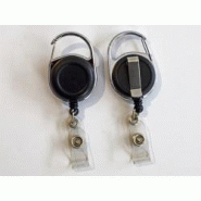 Zip ceinture rond système mixte attache + clip ressort - Carabinier - Référence : ZIPcarerond
