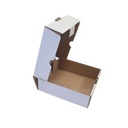Boîte d'expédition en carton blanc 31 x 32 x 9,5 (cm). Boîte d'expédition en carton blanc 31 x 32 x 9,5 (cm).