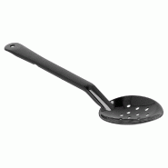 Cuillère de service perforée en polycarbonate noir 33,3cm