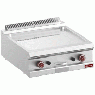 Diamond - Plaque de cuisson gaz lisse chrome dur, module 1/1 -Top- - réf. G7/PLCD7T-N - AKS-G7/PLCD7T-N