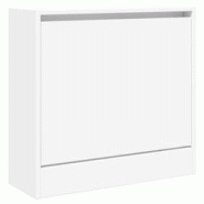 Helloshop26 - Armoire à chaussures range chaussures rangement meuble entrée couloir salon 60 x 21 x 57 cm bois d'ingénierie blanc 02_0021478 - blan Helloshop26 - Armoire à chaussures range chaussures rangement meuble entrée couloir salon 60 x 21 x 57 cm bois d'ingénierie blanc 02_0021478 - blan