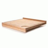 Planche à Découper en Bambou Spécial Rebord - 395 x 380 mm - Epaisseur 40 mm - Lacor - 60492 Planche à Découper en Bambou Spécial Rebord - 395 x 380 mm - Epaisseur 40 mm - Lacor - 60492