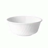 Service de 6 assiettes multifonctions opale Bormioli Rocco Ebro 12 cm - blanc verre 5427805
