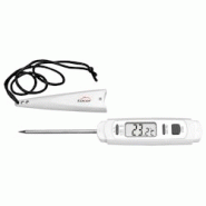 Thermomètre de cuisine numérique Lacor avec sonde en acier inoxydable -40⁰c à 230⁰c - gris inox 62459 Thermomètre de cuisine numérique Lacor avec sonde en acier inoxydable -40⁰c à 230⁰c - gris inox 62459