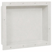 Vidaxl niche de douche blanc mat 41x51x10 cm 151393 Vidaxl niche de douche blanc mat 41x51x10 cm 151393