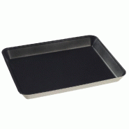 Assiette Kanopée bagasse laminée noire 20x15x2cm - par 200