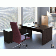 Bureau de direction Quando sur crédence - MDD - 190, Wengé_0