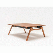 Bureau bench Viga 2 personnes en placage de bois Bureau bench Viga 2 personnes en placage de bois