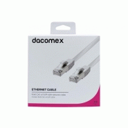 Dacomex cordon rj45 cat. 6 f/utp lsoh snagless blanc - 3 m 199054