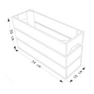 H3 - caisses en bois - simply à box - l18 x h30 x p54 cm