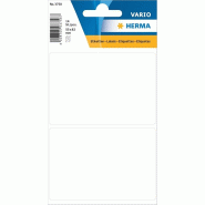 HERMA 14 étiquettes blanches multi-usage, format 55 x 82 mm (7 feuilles 9x16 / cdt) - 4004182037584