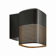 Nordlux Applique murale Sidara  Aluminium Seaside noir ,  H. 19 - IP54 - E27 /   Extérieur - noir aluminium 5704924025716