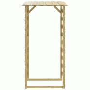 Pergolas avec toits 6 pcs 100x90x200 cm Bois de pin imprégné Modèle Vega Executive Chic - 8720286853542