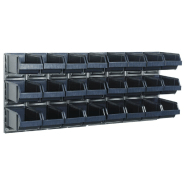 Raaco 2 panneaux muraux avec 24 bacs à bec 181228 405106 Raaco 2 panneaux muraux avec 24 bacs à bec 181228 405106