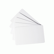 100 cartes plastiques pour imprimante - 53.98x86.6mm - durable - duracard id300 - 8914-02