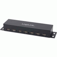 Hub informatique LogiLink UA0148 - gris - USB 2.0 - transfert 480 Mbit/s Hub informatique LogiLink UA0148 - gris - USB 2.0 - transfert 480 Mbit/s
