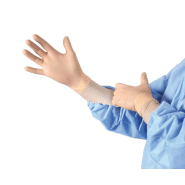 50 paires gants Nuxone X2 stériles à usage unique CE en néoprène pour chirurgie - GNPNPSTRMR-IM07/ML_0