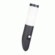 Applique extérieure Trioto détecteur de mouvement 1x E27 IP44 noir mat acier inoxydable - 209769132 - noir 4017807648218