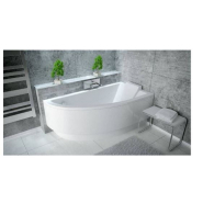 BAIGNOIRE D'ANGLE ORIEGO 150 CM DROITE AVEC TABLIER