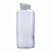 Bouteille en verre transparent Quid Velvet avec bouchon 1,8 L - transparent verre 5427561 Bouteille en verre transparent Quid Velvet avec bouchon 1,8 L - transparent verre 5427561