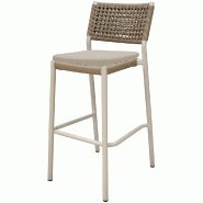Ember - Tabouret de bar empilable Sable