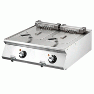 Friteuse électrique de table, capacité 2x 10 litres - VIRTUS - 4068875005137