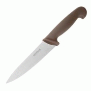 HYGIPLAS Couteau inox de cuisinier (L)160 mm marron - 5050984684166 HYGIPLAS Couteau inox de cuisinier (L)160 mm marron - 5050984684166