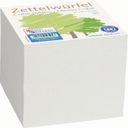 König & Ebhardt Bloc-notes, 9 x9 cm, blanc , 100 feuilles - blanc papier 747370