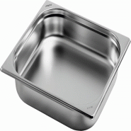 Bac GN 2/3 - Inox - 325x354x20mm - 3L - Budget - Saro - 73239300