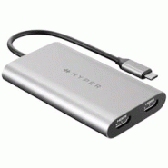 TARGUS adaptateur hyper usb-c® [1x usb-c® - 2x hdmi®] hdm1-gl - hdm1-gl