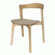 Chaise Félix nature - Marron Autre Bois Amadeus 48x43 cm - marron Bois massif 3520071970141 Chaise Félix nature - Marron Autre Bois Amadeus 48x43 cm - marron Bois massif 3520071970141