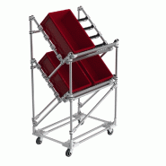 Convoyeur en V à 2 niveaux