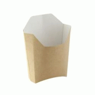 ECOLOMIQUE - 50 Pcs - Pochette kraft pour frites 480 ml 11,5 x 9 x 14 cm - ECO210PFMBRUN1 - marron en carton ECO210PFMBRUN1 ECOLOMIQUE - 50 Pcs - Pochette kraft pour frites 480 ml 11,5 x 9 x 14 cm - ECO210PFMBRUN1 - marron en carton ECO210PFMBRUN1
