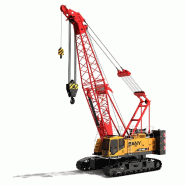 Grue sur chenille - flèche treillis et télescopique SCE1000A