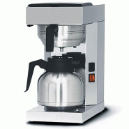 Mastro Percolateur café manuel avec 1 thermos 1,9 litres 205x306x430 mm - VIRTUS - gris inox EFB0015