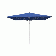Parasol pour terrasse Pro Moorea carré 300 cm armature + toile + housse -bleunoc