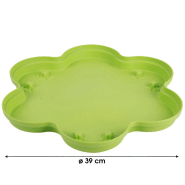 Porte plante plastique roma trio anis d39 cm - 783648 Porte plante plastique roma trio anis d39 cm - 783648