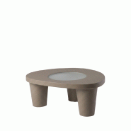 Table basse low lita de SLIDE - sable