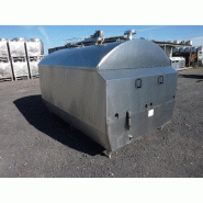 Tank Packo 3800 L - Type RM/IB - Double pâles sur 2 niveaux - Référence CUV218