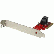 Adaptateur PCI Express à  4 Voies vers SFF-8643 pour SSD U.2 PCIe NVMe - Adaptateur SSD U.2 2.5" NVMe