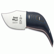 Arcos Couteau de table - Couteau à steak Couteau de table - Lame en acier inoxydable Nitrum 110 mm - Poignée ABS Micarta couleur bleue - bleu inox 3