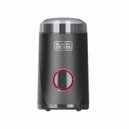 BLACK+DECKER moulin à café 150w noir BXCG152E - noir 8432406080034