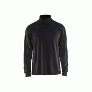 BLAKLADER Sous-Pull De Travail Col Roulé - Noir Xxl - XXL noir multi-matériau 7330509134092