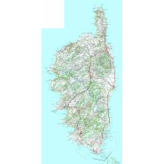 Carte de la corse michelin