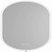 CLP Miroir de salle de bain Barbora Verre HBT: 80x50x3 cm 60x100 cm - transparent verre 327894 CLP Miroir de salle de bain Barbora Verre HBT: 80x50x3 cm 60x100 cm - transparent verre 327894